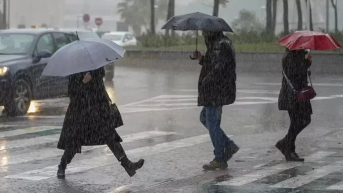 Lluvias por vaguada en el país
