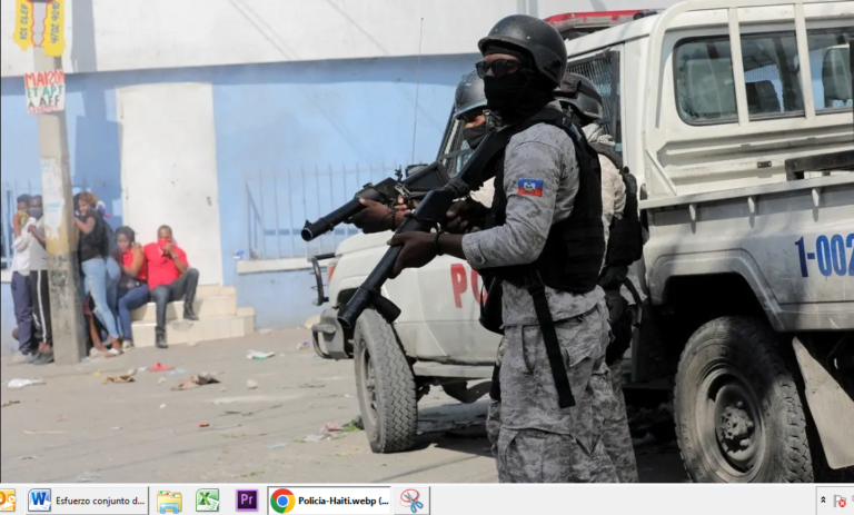 Esfuerzo conjunto de las autoridades haitianas hacia todos los frentes mantiene en jaque a los violentos pandilleros