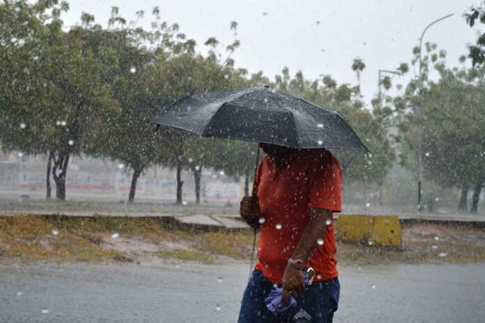 Lluvias dispersas y temperaturas agradables en el país