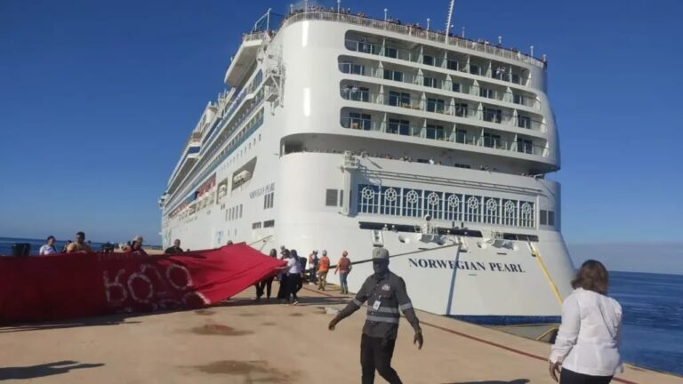 Pedernales recibe su primer crucero del 2025