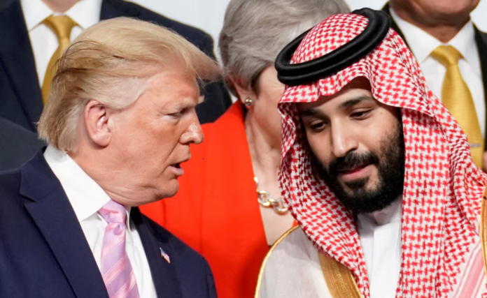 trump y bin salman Arabia Saudita aumenta la apuesta y dice estar dispuesto a invertir 600