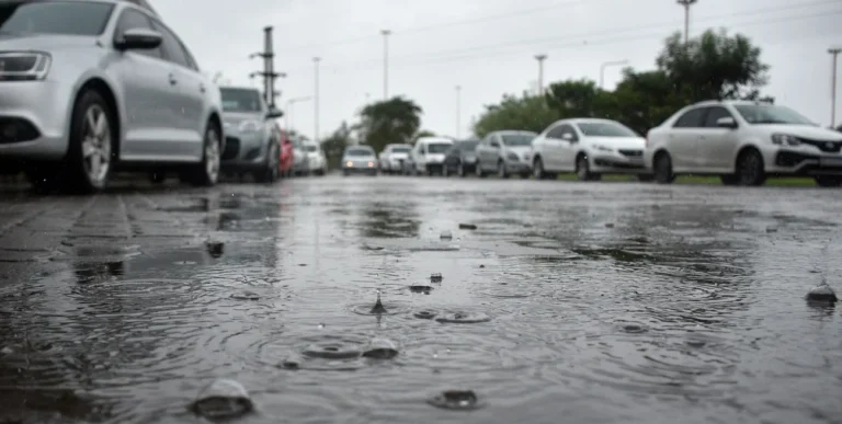 Lluvias débiles por viento