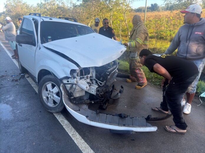 Cinco heridos en accidente de tránsito en la autovía del Nordeste
