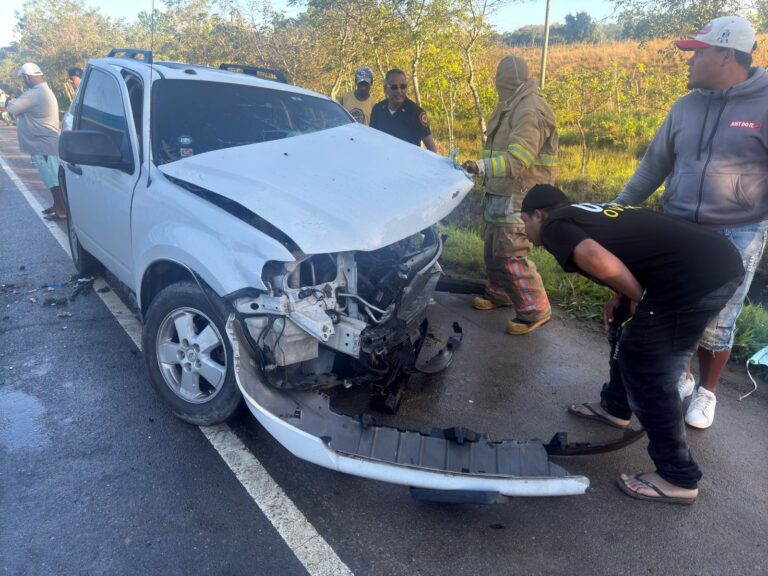 Cinco heridos en accidente de tránsito en la autovía del Nordeste