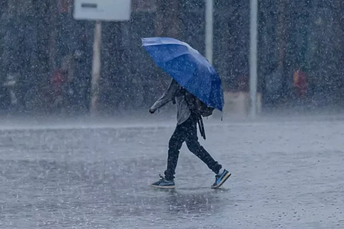 Lluvias débiles en algunas provincias del país