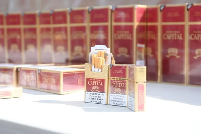 Ejército incauta 464,400 cigarrillos de contrabando