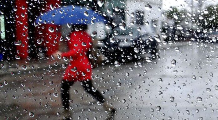 Lluvias aisladas por vaguada