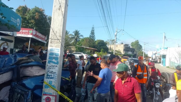Hombre fallece en accidente de tránsito en Los Alcarrizos