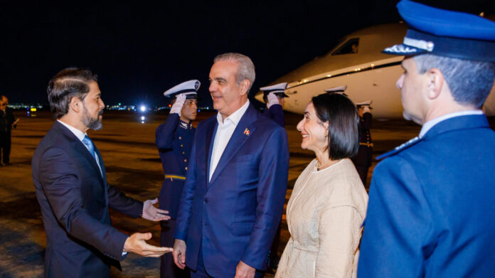 Abinader llegó este jueves a Brasil en la última parte de su viaje, iniciado en Europa Abinader llegó este jueves a Brasil en la última parte de su viaje, iniciado en Europa