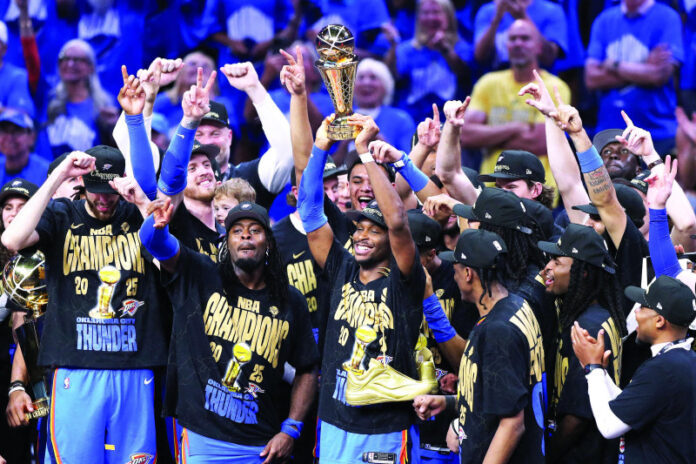 Oklahoma City Thunder Campeón de la NBA Oklahoma City Thunder Campeón de la NBA