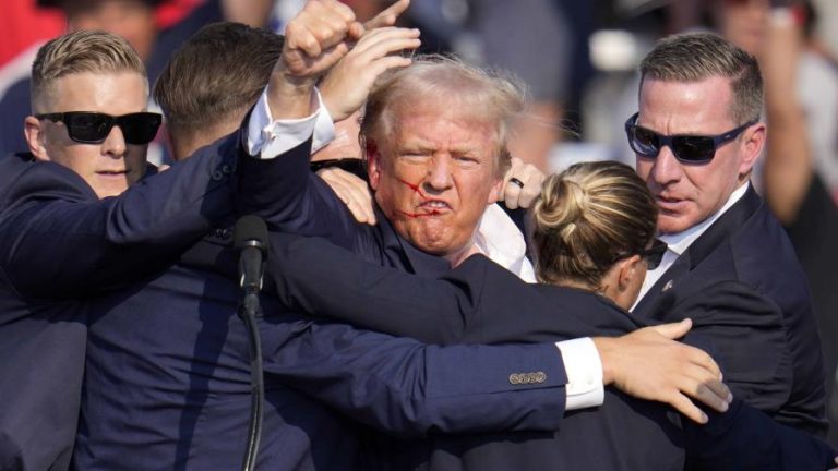Trump señala a demócratas por intento de asesinato que sufrió en 2024